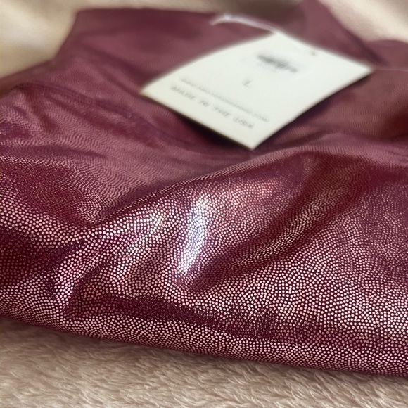 Emily Hsu Designs Leggings Pink Shimmer 2024 Special Edition - Picture 4 of 8